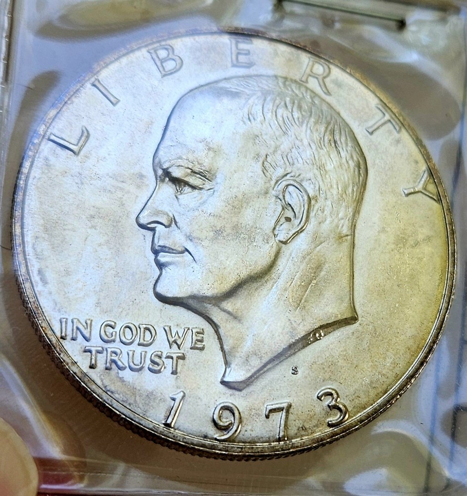 1973-S Eisenhower Dollar, 40% Silver / BU