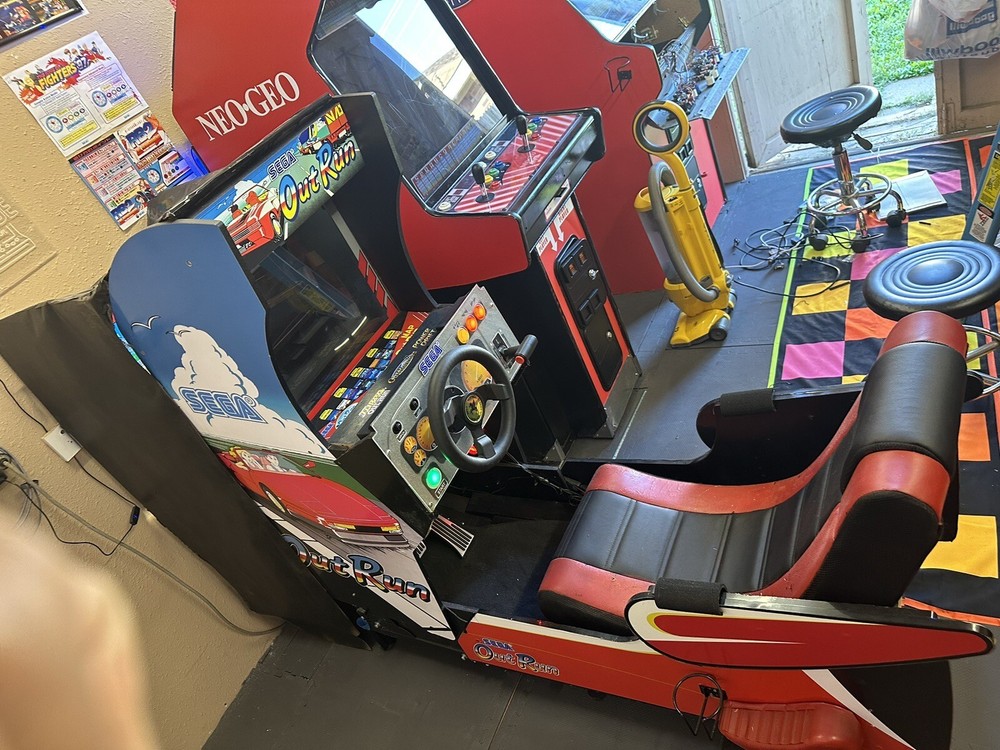 OUT RUN ARCADE 1UP Modified Sit Down - Arcade