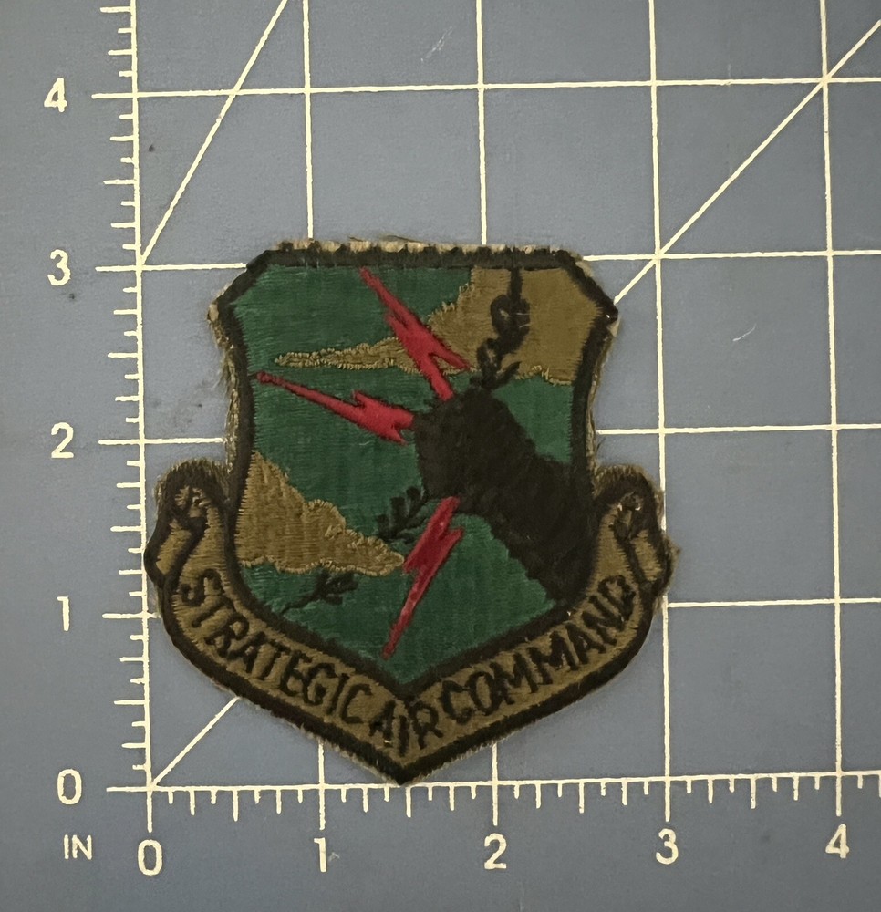 United States Air Force Strategic Air Command Cold War Emblem Patch