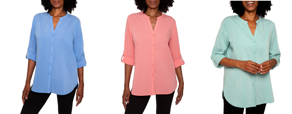 Mario Serrani Women's Button Front Shirt