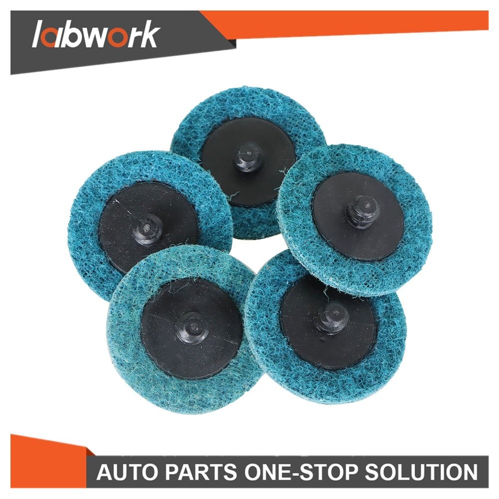 Labwork Fine Surface Conditioning Discs Roll Lock Grinder Sanding Pads 50Pack 2"