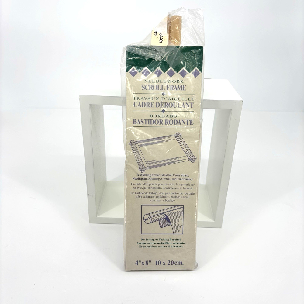 Needlework Scroll Frame 4x8 Flex-Lap Deluxe Hardwood Kahoot NIP