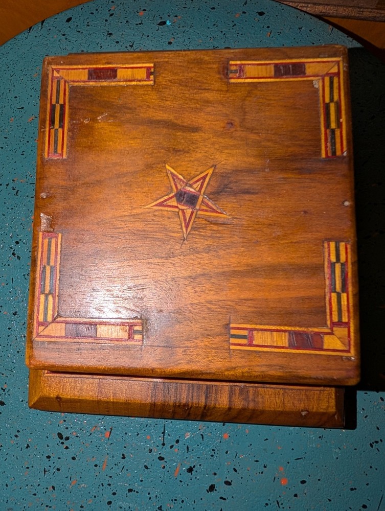 Vintage Cigarette Box with Ashtray