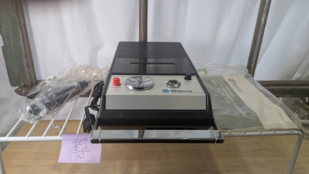 Webcor TC240 New Recorder(Works)