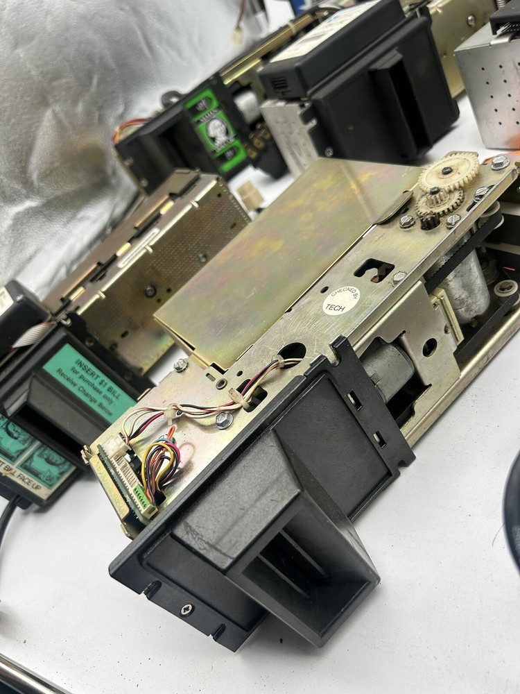 Vending Machines Untested Bill Acceptors Mars Electronics, Cash Code Insert Bill