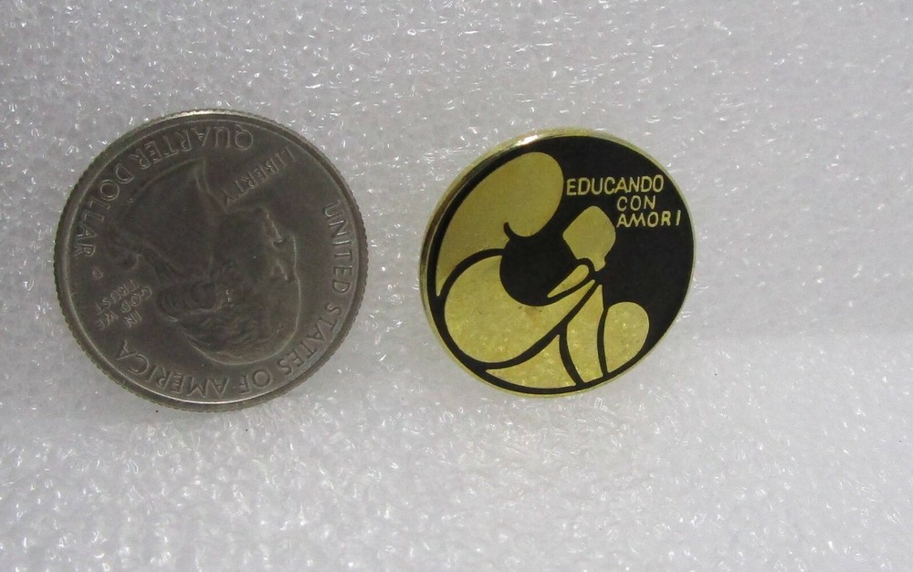 Educando Con Amori Pin