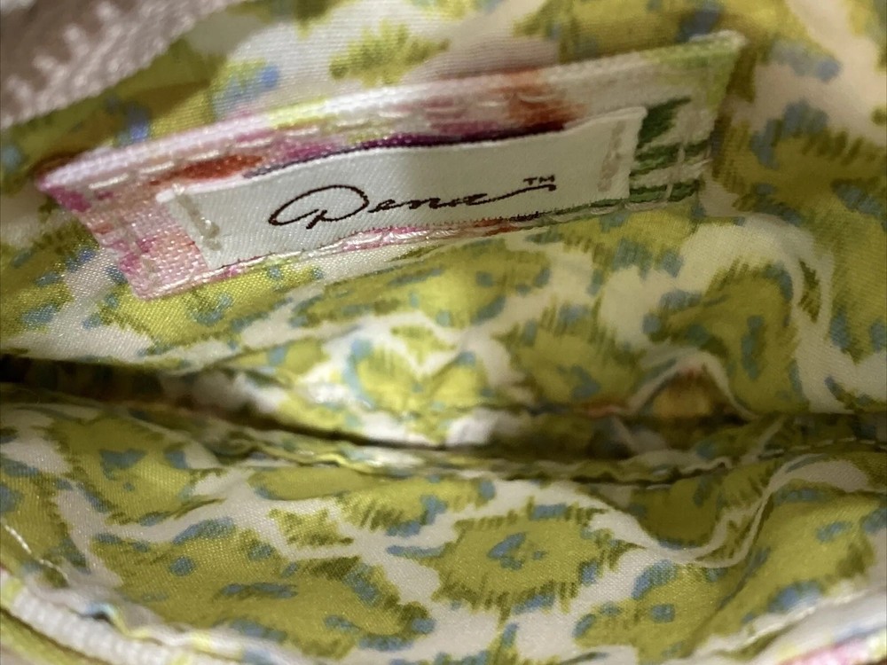 Dena ID Small Wallet While Floral
