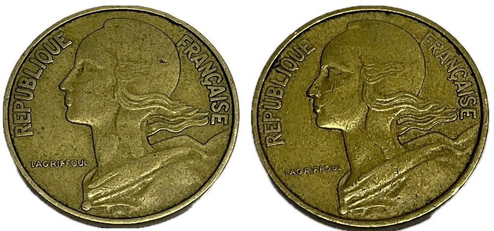 France - 1963 - 10, 20 Centimes