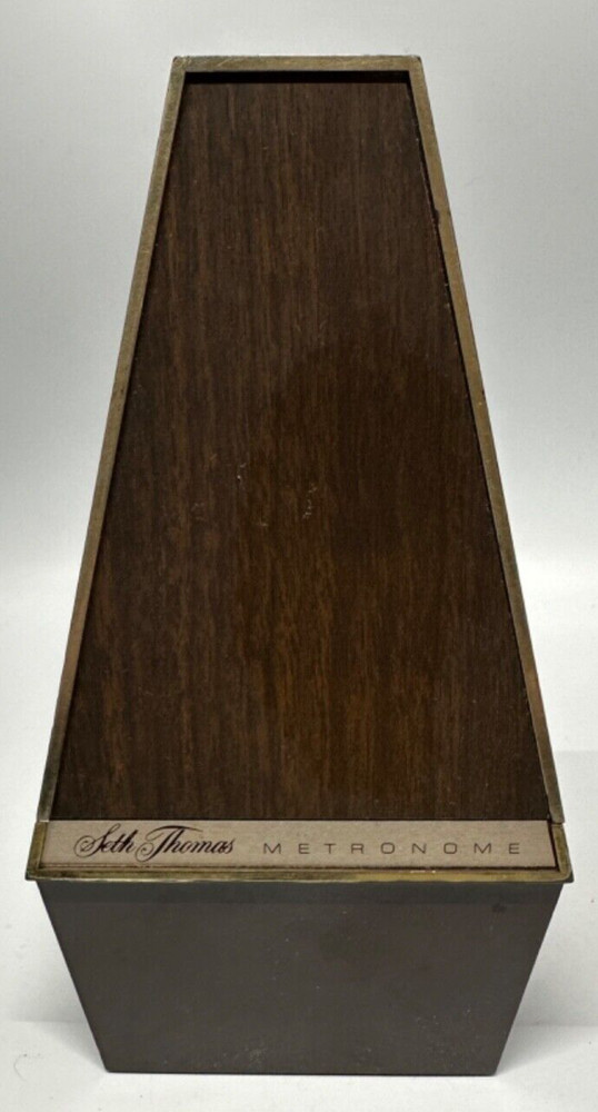 Vintage Seth Thomas Metronome In Box Model# 1104, works