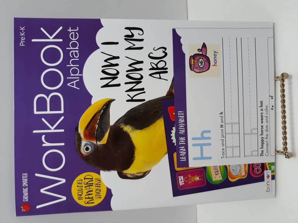 Growing Smarter Workbook-Alphabet (PreK-K) 32 pages