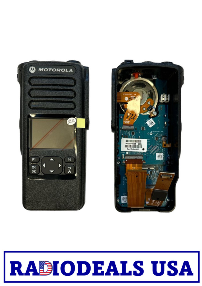 Motorola DP4601E Complete Plastic Housing Only - Black - PMLN7452A - 2PC