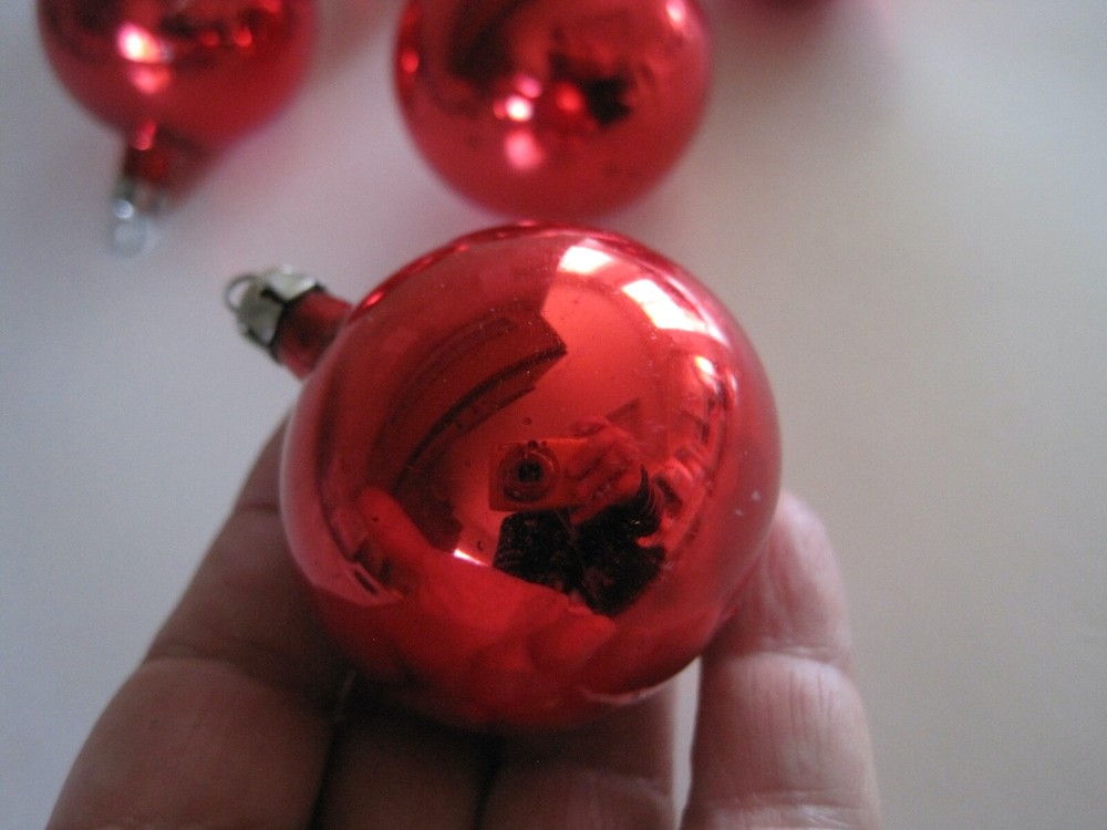 Poland Red Ornament Set 6