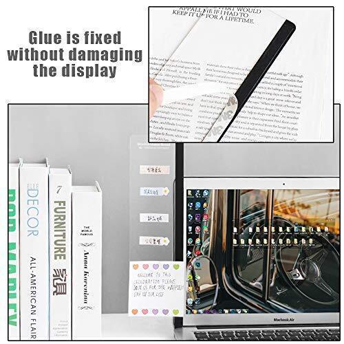 2-Pcs, Computer Monitor Memo Note Board, Multifunction Message Desk Accessories