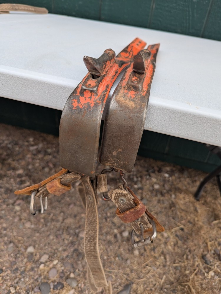 Bashlin BD-16BC Lineman Twisted Shank Pole Climbing Spikes Gaffs (Left & Right)