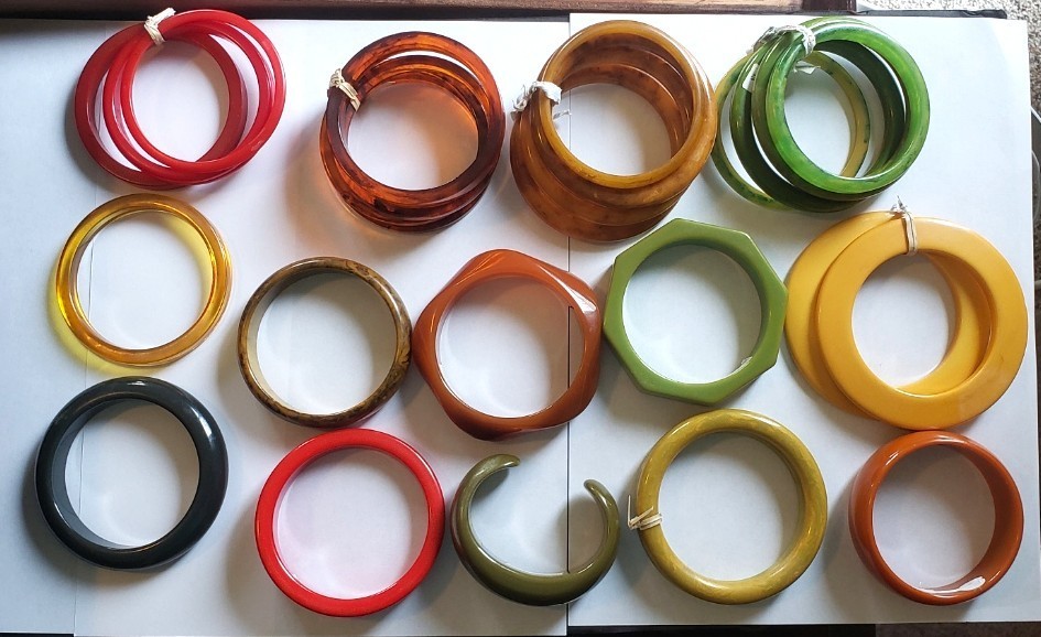Vintage Bakelite Bangle Bracelets - 2 More Added