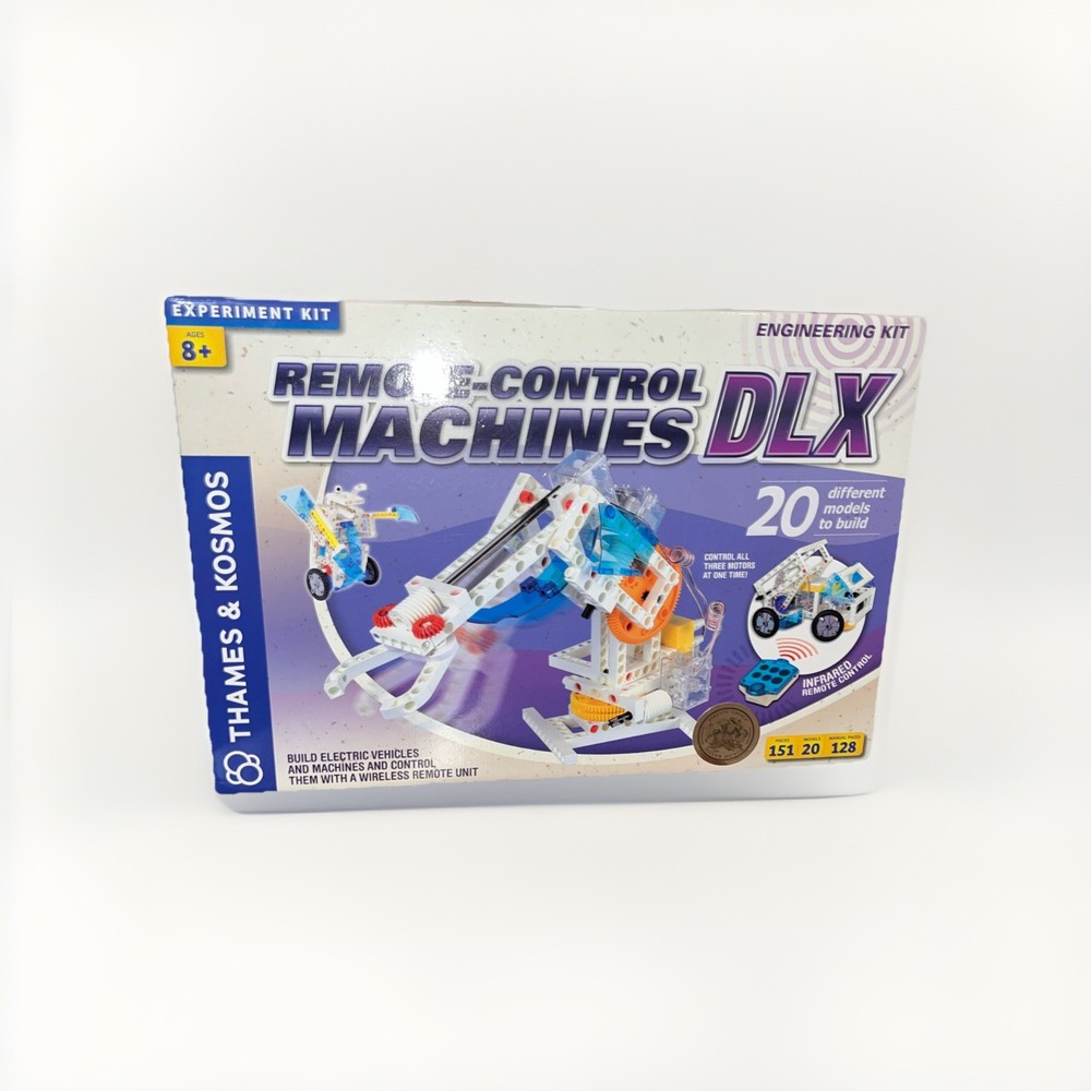 Remote Control Machines DLX Thames & Kosmos Science Engineering Kit-New