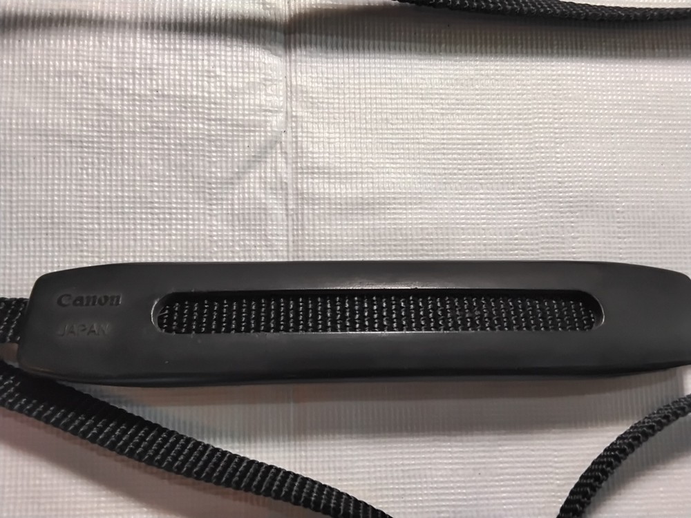 Cannon Camera Strap- 1/4 " nylon with grip.