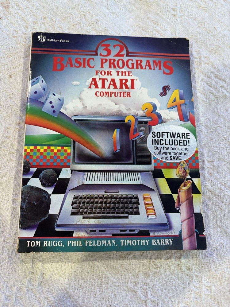 32 Basic Programs For The Atari Computer With Software