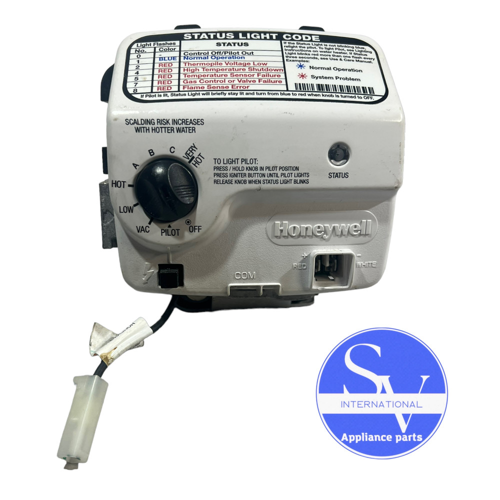 Honeywell Water Heater Gas Valve WV8840C1406