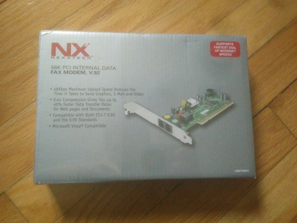 NIX2 Nexxtech 56K PCI Internal Data Fax Modem