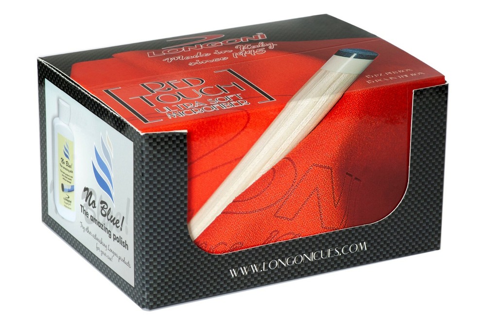 LONGONI Red Touch Ultra Soft Microfiber Cloth