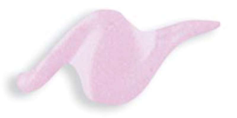 Scribbles 3D Fabric Paint 1oz Shiny - True Pink