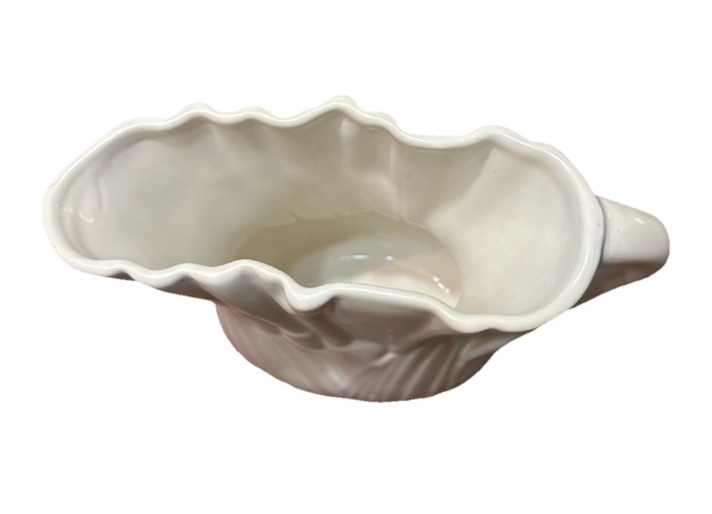 Crate & Barrel Ivory Ceramic Stoneware Pitcher By B. Eigen 8x9”