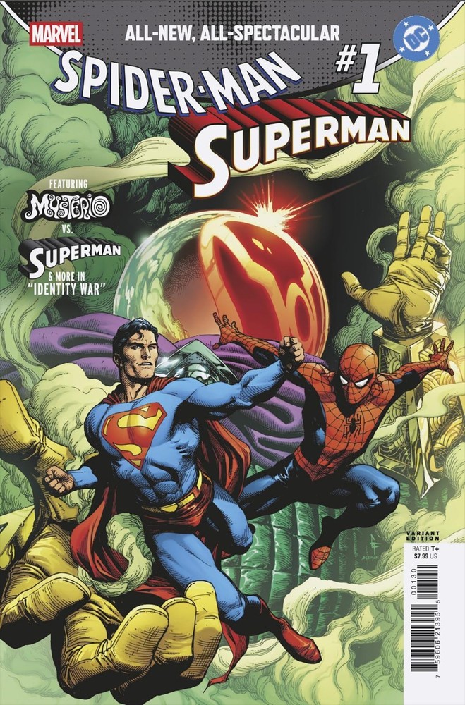 MARVEL/DC: SPIDER-MAN/SUPERMAN #1 GARY FRANK VARIANT (MARVEL 2026)