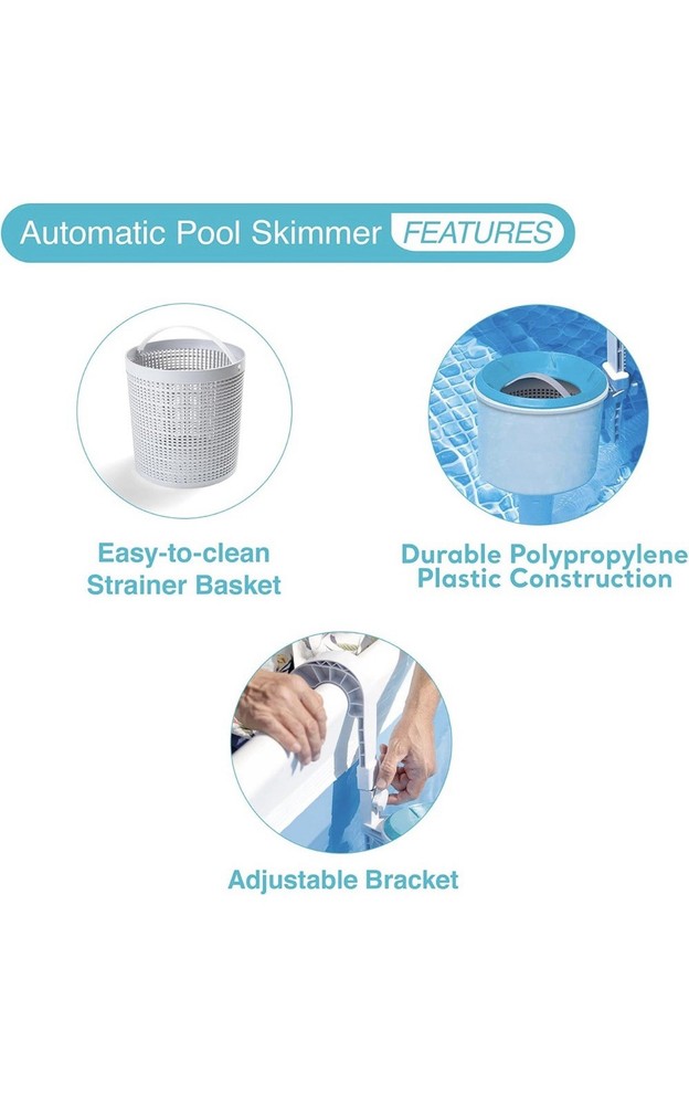 Intex Deluxe Wall Mount Surface Skimmer