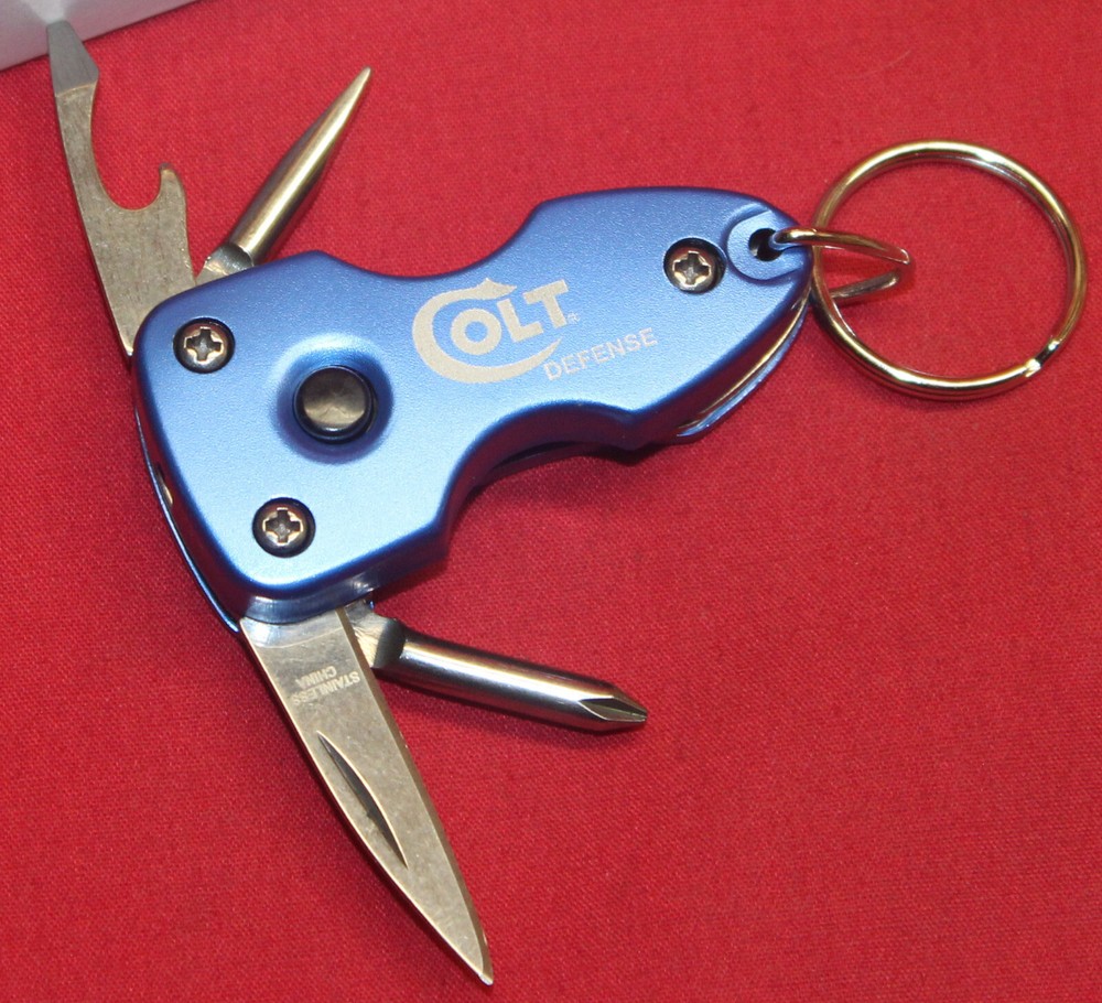 Colt Defense Multi Tool Key Chain with light