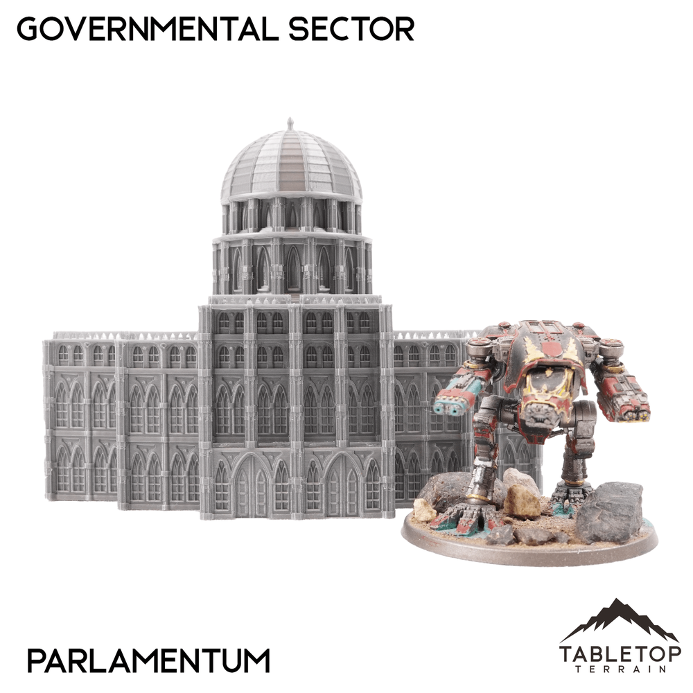 Governmental Sector 8mm Scale Building Pack - 6mm Tabletop Wargaming