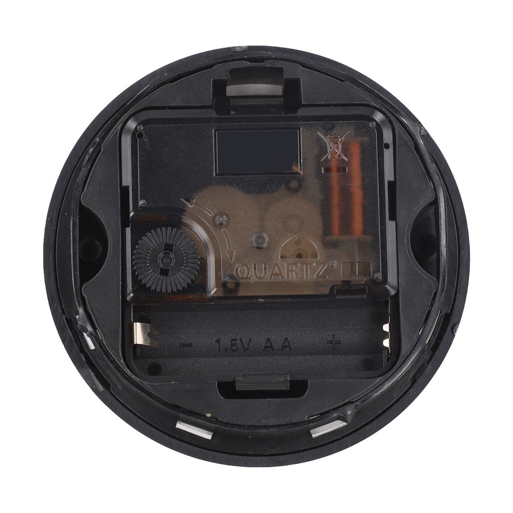 Silent Movement Quartz Clock Insert with Arabic Numbers for DIY Crafting