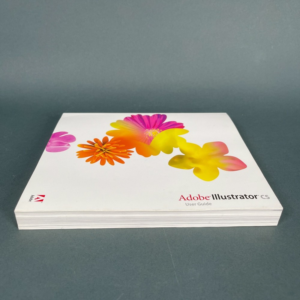 Vintage '03 Adobe Illustrator CS Users Guide ONLY Trade Paperback 359 Pages