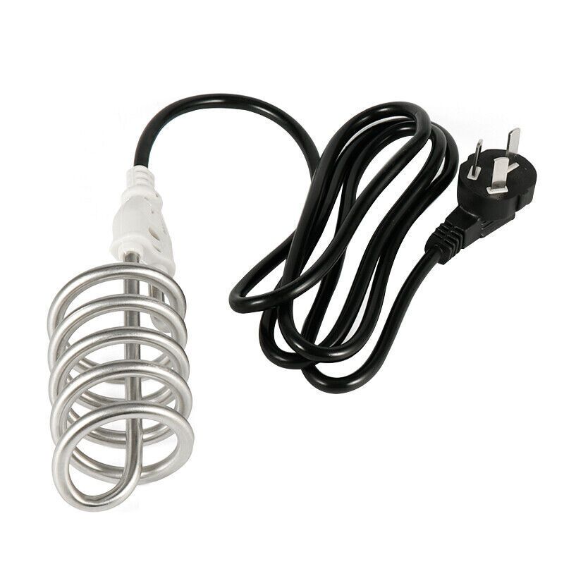 Fast Heating Travel Water Immersion Heater - Stainless Steel Portable System
