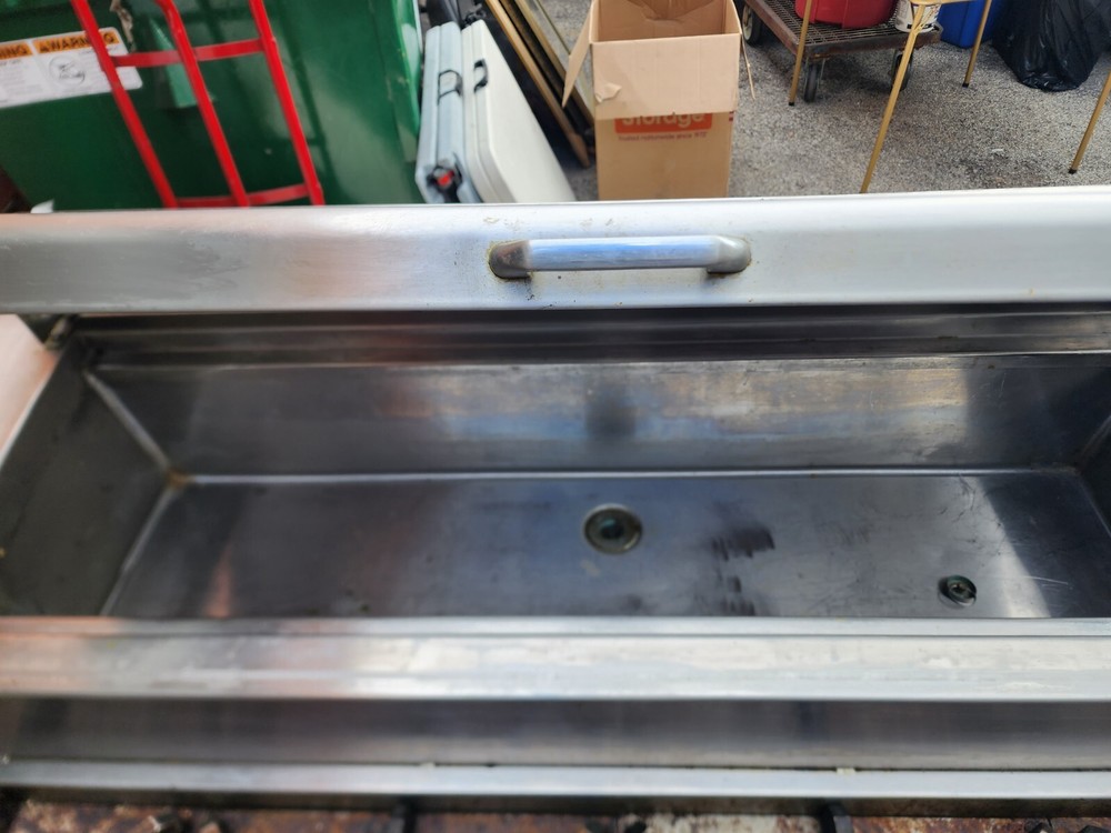 Jade Fire and Ice Range prep table cooler + burner stove