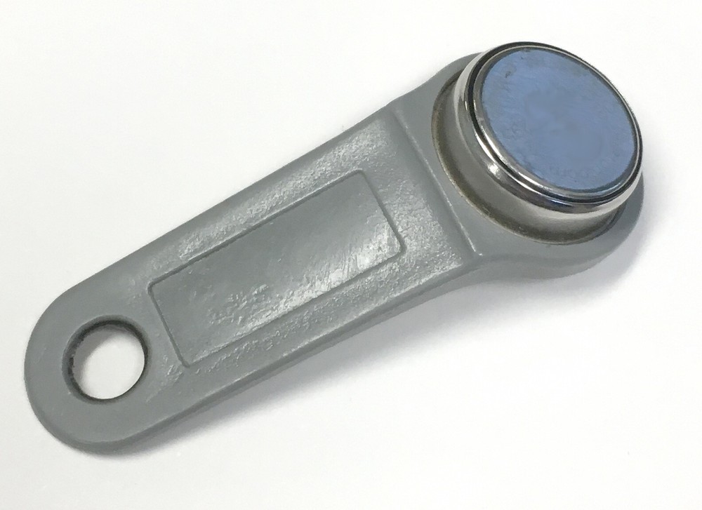 Gray Keytabs iButtons for iButton Job Site Time Clock