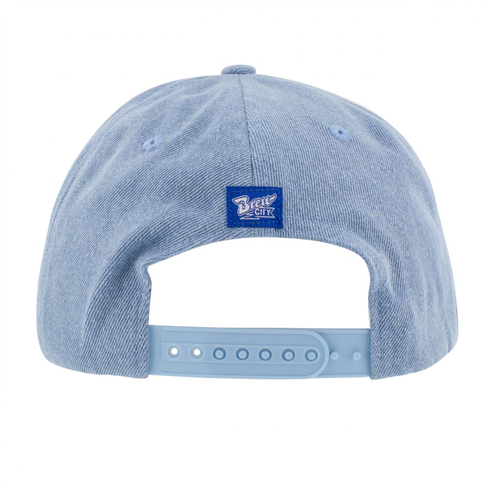 Hamm's Beer Baseball Batter Up Adjustable Hat Blue