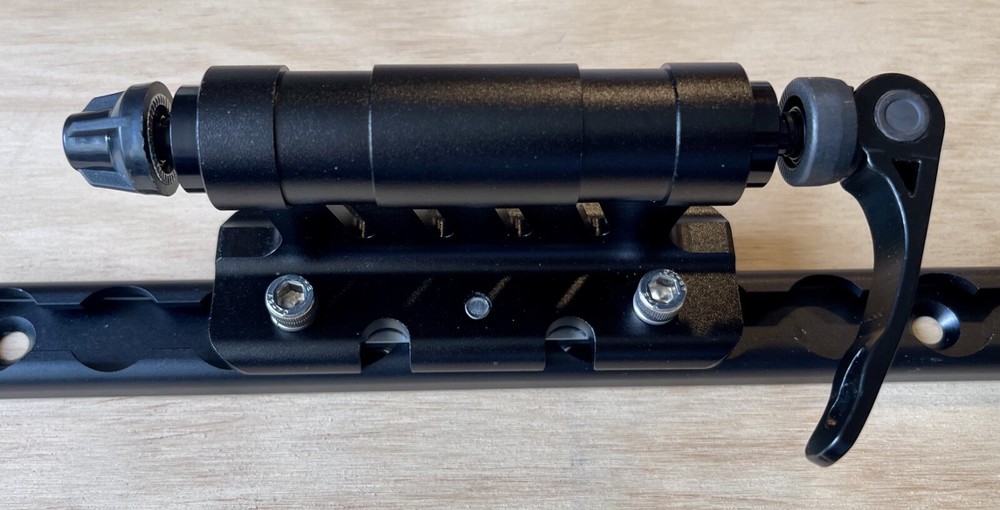 Bike Fork Mount for L-track Rails