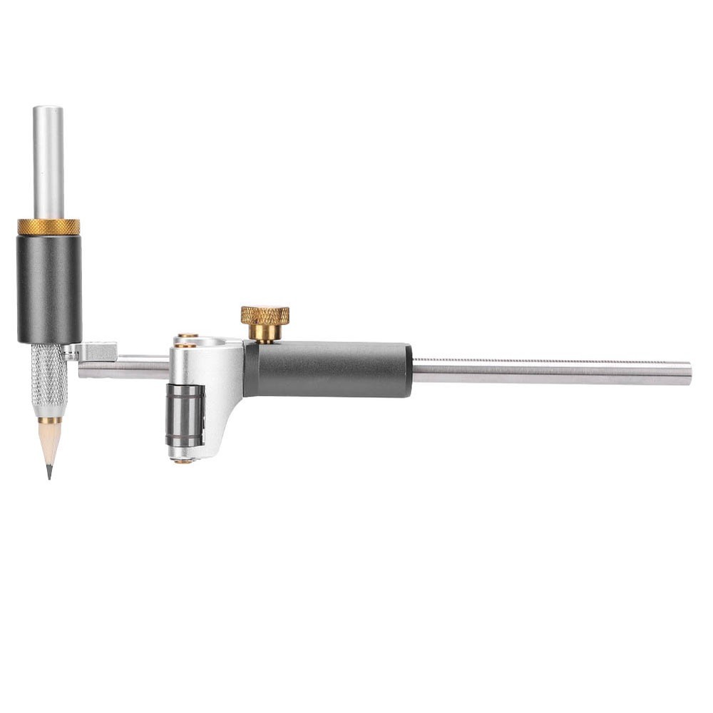 Linear Arc Scriber Tool DualPurpose Woodworking Draw Marking Tool Accessory New