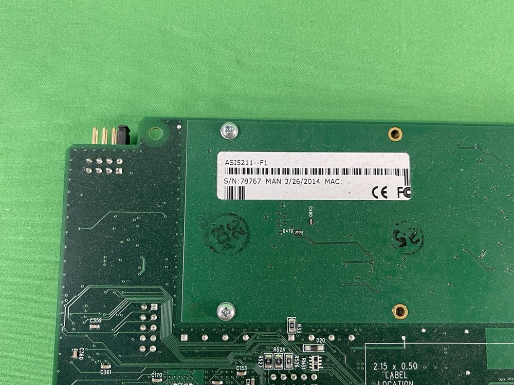 AudioScience ASI5211 Broadcast Mic Preamp Balanced Analog PCIe Card