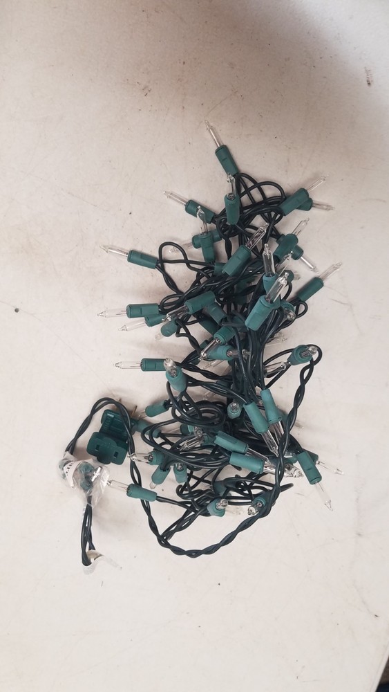 11' Clear Christmas Light String (C)