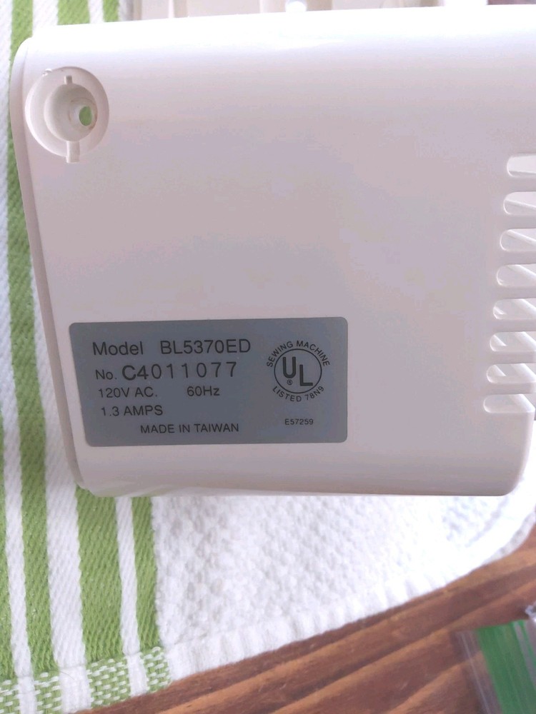 Baby Lock Protege Serger BL5370ED Thread Tension Assembly. 