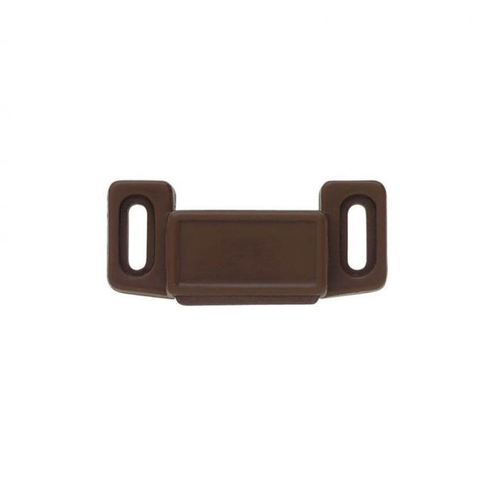 (5 Pack) Economy Magnetic Catch with Strike Brown