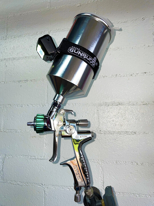 🚘 Atom X27 HVLP Spray Gun – Pro Auto Paint Tool + FREE GunBudd Light System!