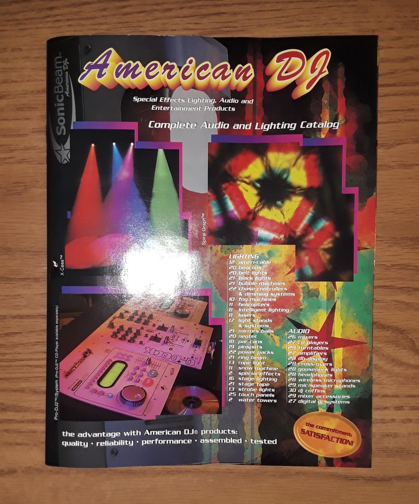 American DJ Crusader Special Effects Lighting System (BRAND NEW!)