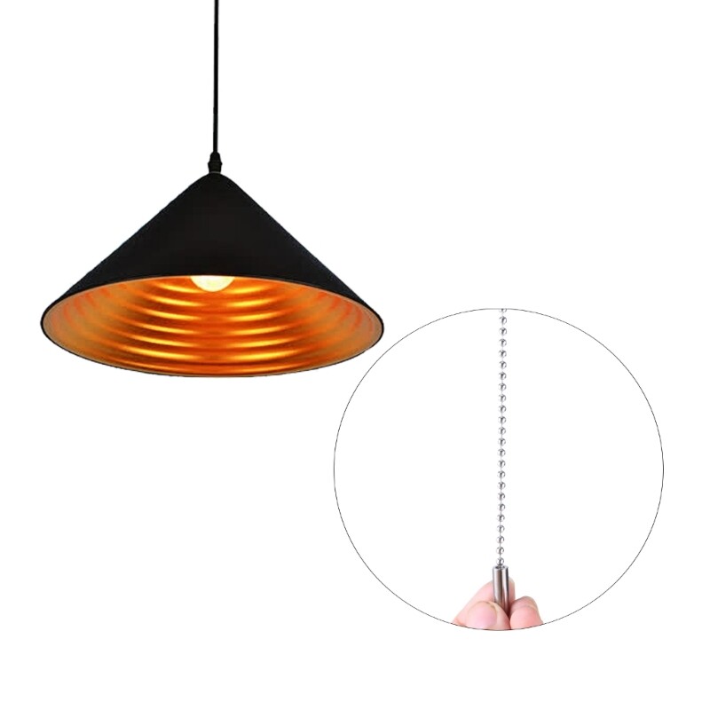 2 Pack/set Switches Chain Extender Pull Chain String Extension 1 Meter Length