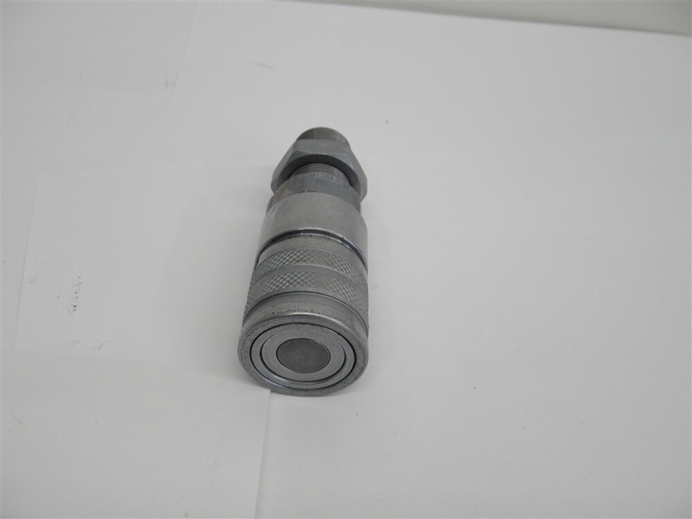 Faster FFH08-12/58 , 1"-14 UNS Male Bulkhead ORFS Flat Face Quick Coupling