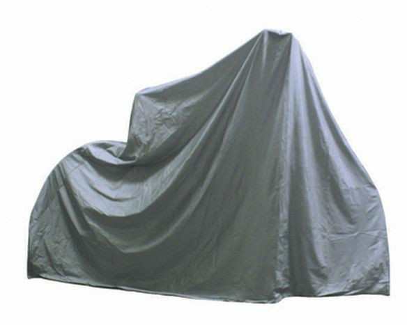 Sunlite Bicycle Cover-Water Resistant-Durable Plastic-Silver