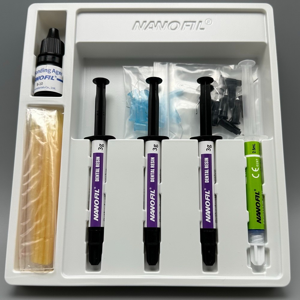 Dental Orthodontic Brackets Bonding Adhesive Braces Light Curing Kit
