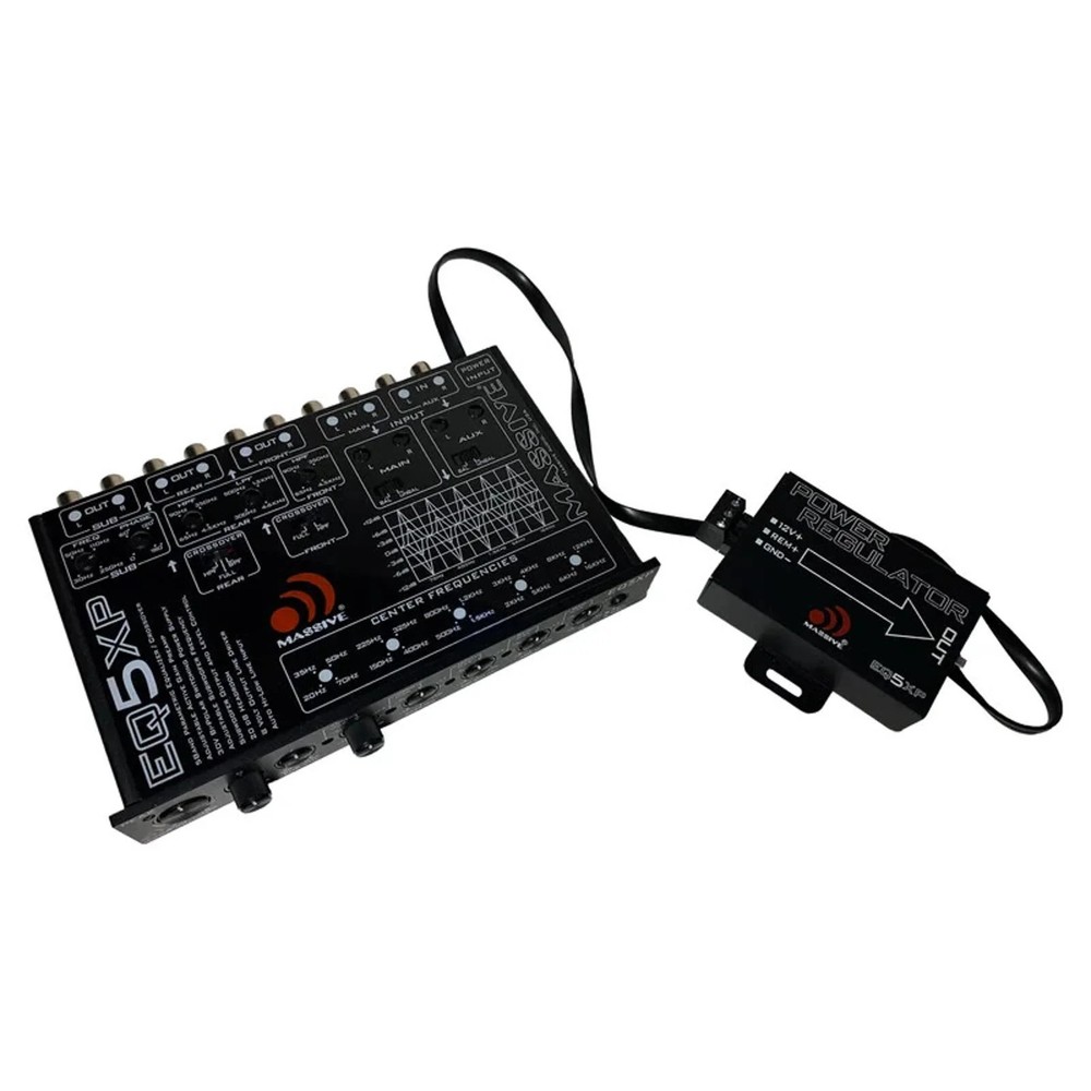 Massive Audio EQ5XP 6-Channel Line Output Converter Equalizer Signal Processor
